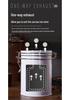 Tinplate Coffee Bean Sealing Can with Vent Valve - Iron Tea Storage & Fresh-keeping Container