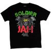 Soldier of Jah Rastafari Lion T Shirt Men Amp 39 S Rasta Rastafarian Apparel Designer Clothes