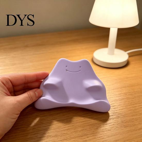 3D Printed Phone Holder Mobile Holder, Non-Slip Stand, Cute Hands-Free Stable Smart Phones Universal Mount Desk Ornaments Video Watching