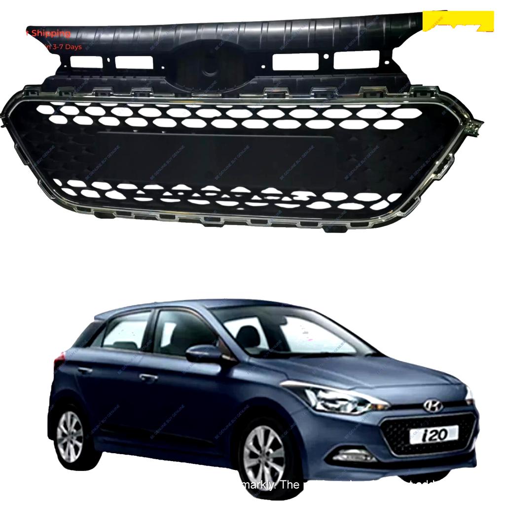 86560C7000 Front Grill With Chrome Fit For Hyundai I20 2015-2018 Model Oem u539
