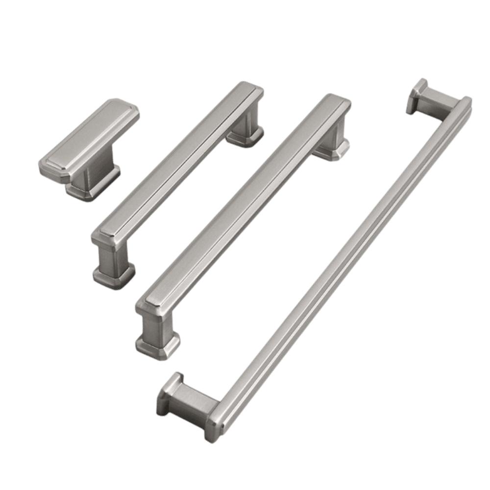 Copper Finish Cabinet Handles Zinc Alloy Closet Handle Furniture Hardware  Wardrobe Drawer