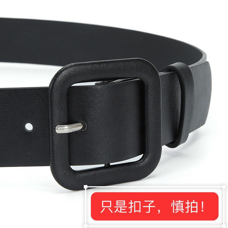 Rose Y2k Chic Pink Womens Belt With Colorful Buckle For Outfits Casual