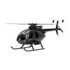 1:16 Scale RC Helicopter, 2.4GHz Flybarless Remote Control Aircraft with Brushless Motor Black