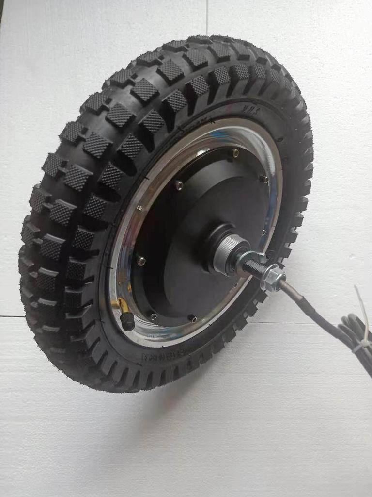 12-Inch Electric Scooter Hub Motor - Sensored and Sensorless Options Available