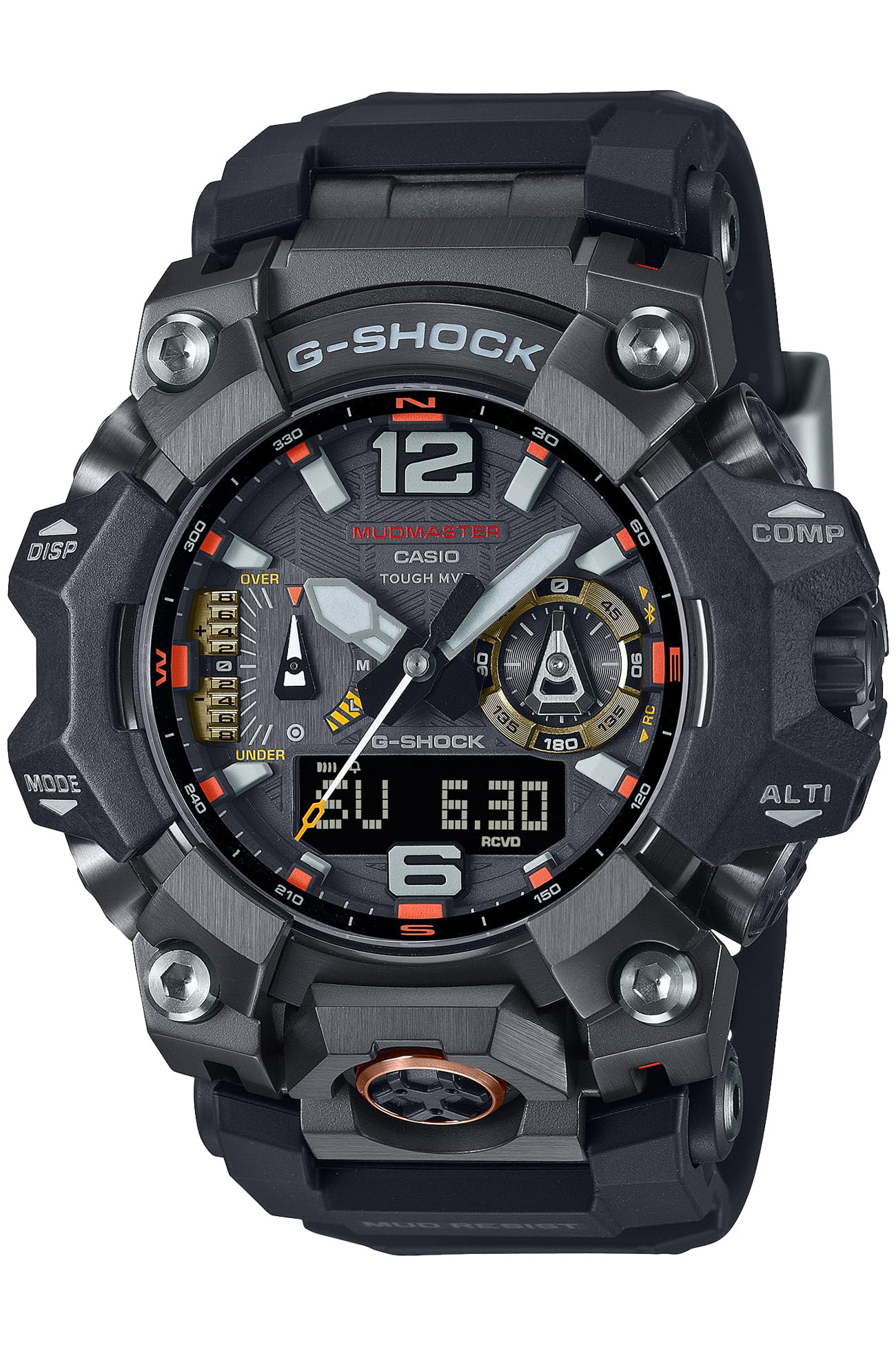 

Годинник MUDMASTER Radio Solar Bluetooth Equipped with Sapphire Glass Biomass Plastic Black [Casio] G-Shock [] GWG-B1000EC-1AJF Men s