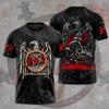 T-shirt alla moda da uomo Rock Band Slayer Stampa 3D T-shirt Uomo Donna Hip Hop Manica Corta Maglietta Oversize Streetwear Top Abbigliamento