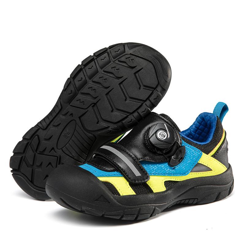

New Style Kids Casual Sports Sneakers Breathable Non-slip Flat Shoes Training Walking Self-propelled Shoes 26 синий
