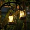 Outdoor Patio Solar Lantern Weather-Proof Landscaping Ambient Lights Hangable Solar Operated Lights for Courtyard Patio Front