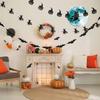 Pumpkin Black Pumpkin Banner Paper Hallween Hanging Garland Hanging Flags   Festival