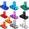 Tire Valve Stem Caps Decorative Tires Accessories Aluminum oy Nipple Wheel Caps For Cars Motorcycles Bicycle Cover Dustproof