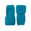 Alma-Fingerless Mittens Gloves Color Turquoise