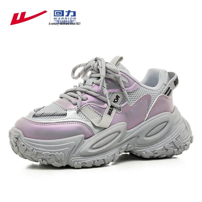 Warrior Women's Mesh Breathable Thick-Soled Dad Shoes WXY-5438L
