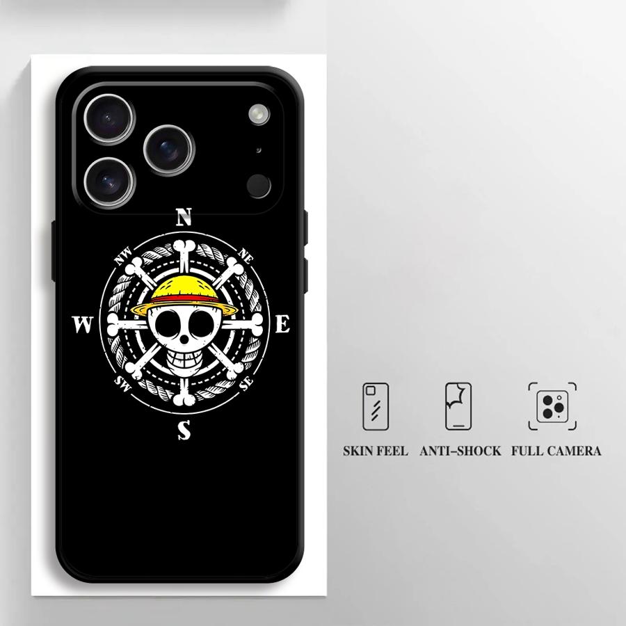 OneS P-ieceS Logo Case for iPhone 17 Pro Max 16 13 Mini 15 Plus 12 SE 14 XS XR Air 11 7 8 Funda Phone Cover