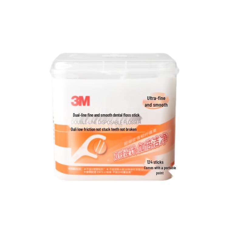 3M Scotch-Brite Double Line Dental Floss Picks