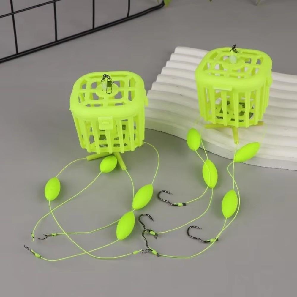 Four Strong Hooks Fishing Hooks Carbon Steel Sea Box Hook Carp Square Square Tackle Carp Fishing