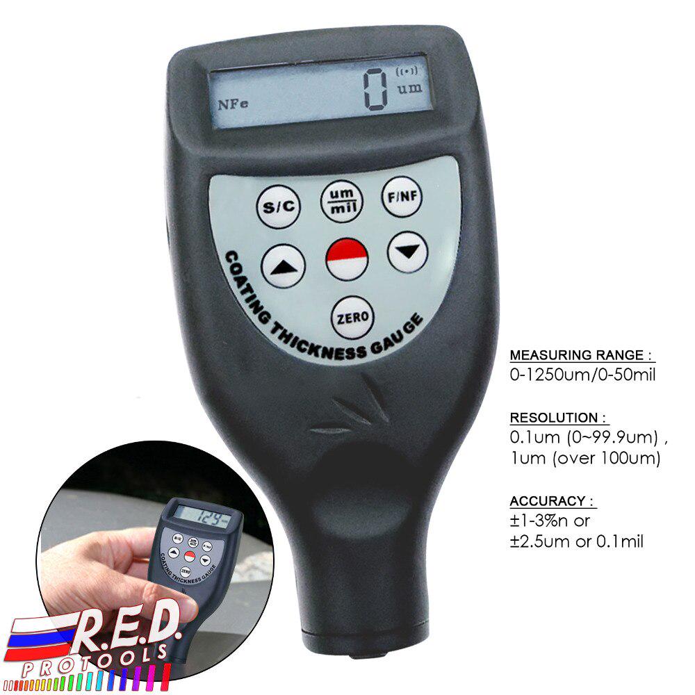 Buy Digital Coating Thickness Gauge Meter With Built In F And Nf Probe Paint Iron 0 1250um 0 50mil Range At Affordable Prices Free Shipping Real Reviews With Photos Joom