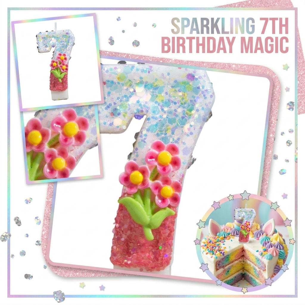 Fashion Cartoon Creative Birthday Candles Party Digital Candles