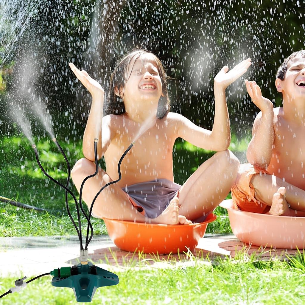 Standing Mister Adjustable Garden Watering System with 26FT Hose Leak-proof Standing Misting Cooling System Water Spray Tool