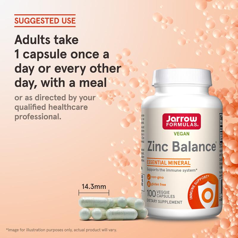 Vegan Zinc Balance, 100 Veggie Capsules