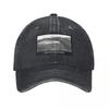 South Side Park Blue Baseball Caps Vintage Denim Washed Headwear Unisex Style Outdoor Running Hats