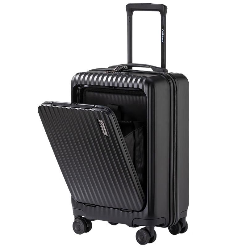Diplomat DS-13099 20-inch Front-Opening Carry-On Suitcase