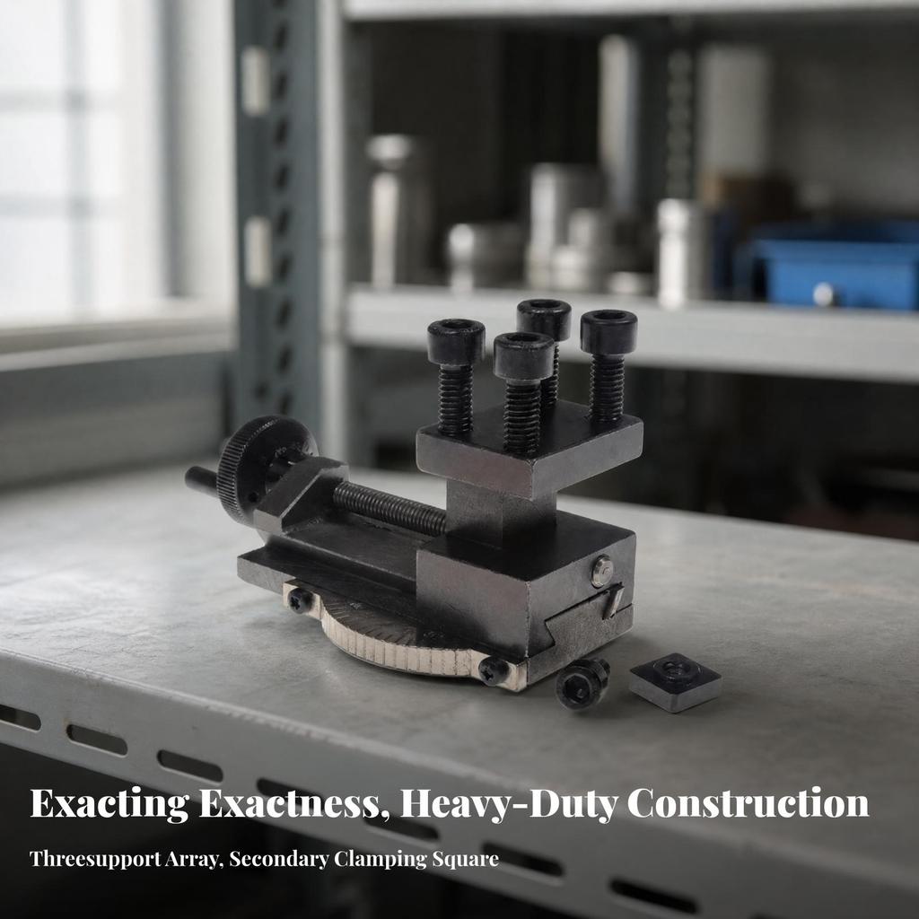 Angle-Adjustable Lathe Tool Rest Low-Height for Turning Tasks