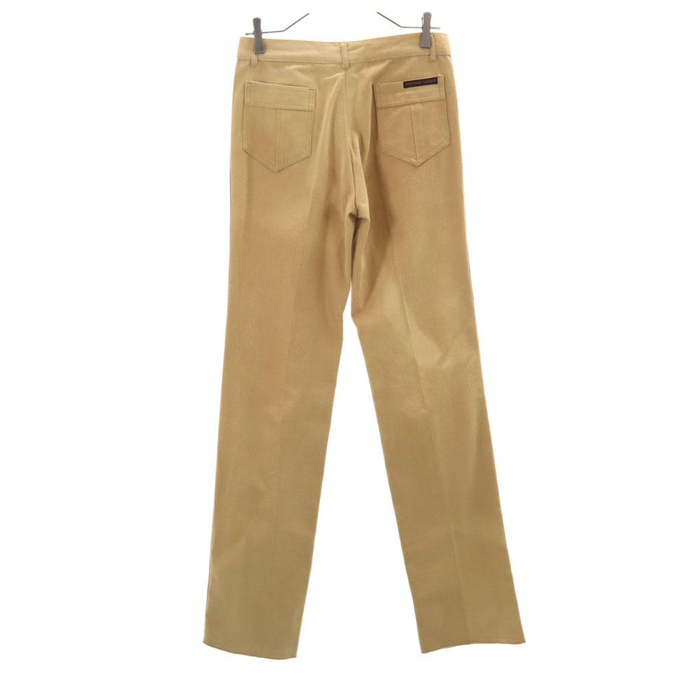 YVES SAINT LAURENT 80s Vintage YKK one-claw made in England Cotton pants Men's Used
