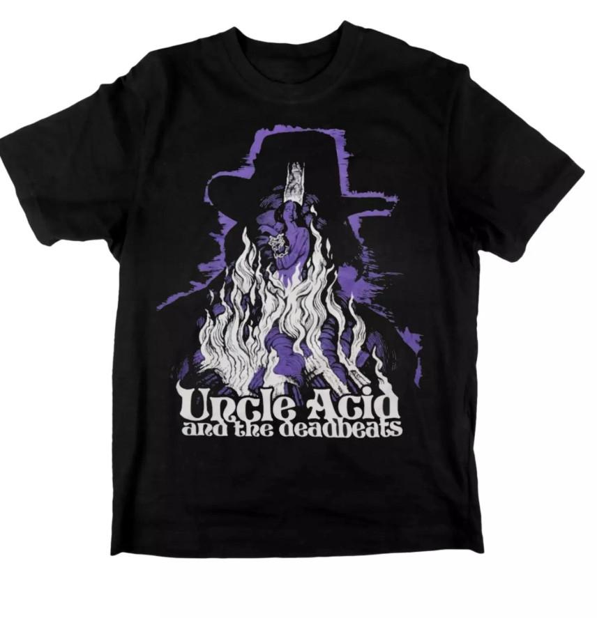 Vtg Uncle Acid And The Deadbeats Band T-shirt size S-5XL L