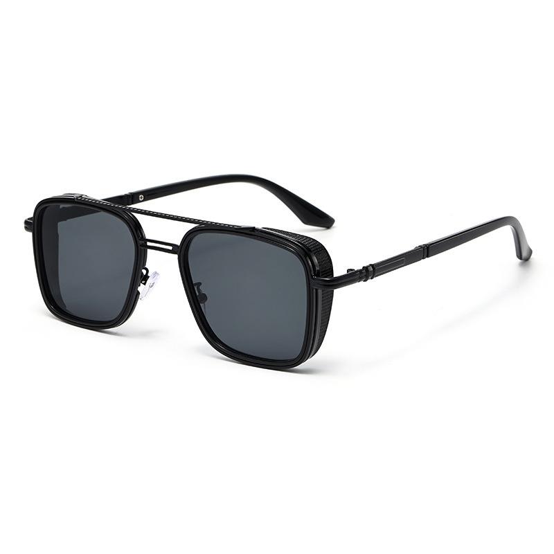 New Trends Oval Frame Fashion Sunglasses Women Men Classic Metal Square Frame Luxury Sunglasses Outdoor UV400 Sunshade Goggles