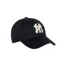 MLB Cotton Baseball Caps Unisex Black Fashion 3acpv043n 50bks