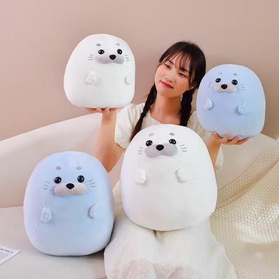 Soft Seal Pillow Plush Toy Doll Aquarium Seal Sea Lion Doll Children's Soothing Ragdoll