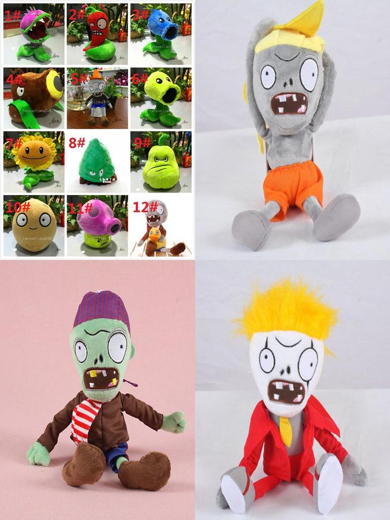 Adorable Plants Vs Zombies Plush Toy Soft Stuffed Doll For Kids And Babies Ideal Gift