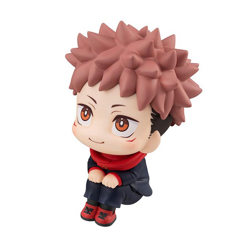 Hot Sells JJK Series Anime Figure Adorable Itadori Yuuji Action Figure Itadori Yuuji Look Up Fiigures Itadori Yuuji Figurine 10cm