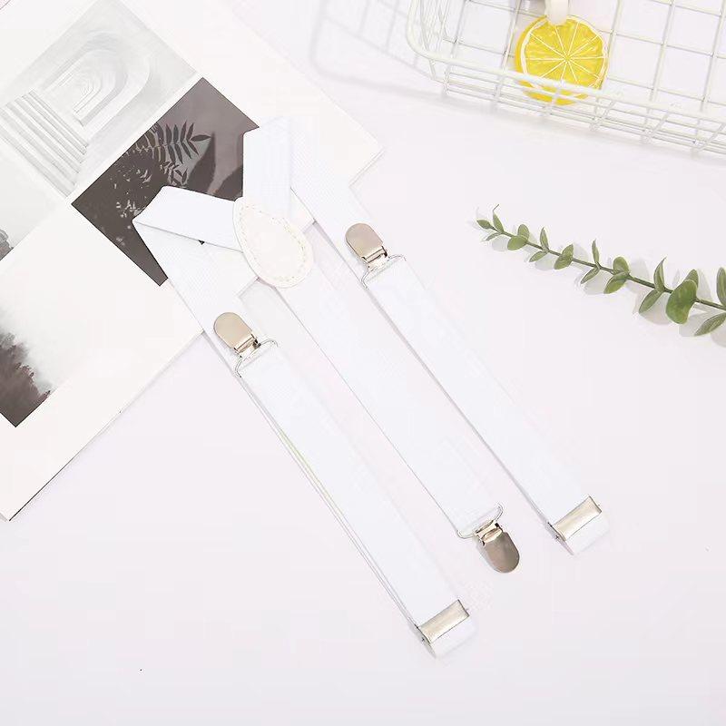 Direkter Erwachsener Einfarbiger Strapsgürtel, Universell für Männer und Frauen, Drei-Clip-Riemen, Elastischer Gummiband-Clip.