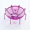 4Pcs Halloween Spiderweb Basket Candy Bowls Hand Grabbing Candy Holder Party Dining Table Candy Stand Fruit Plate