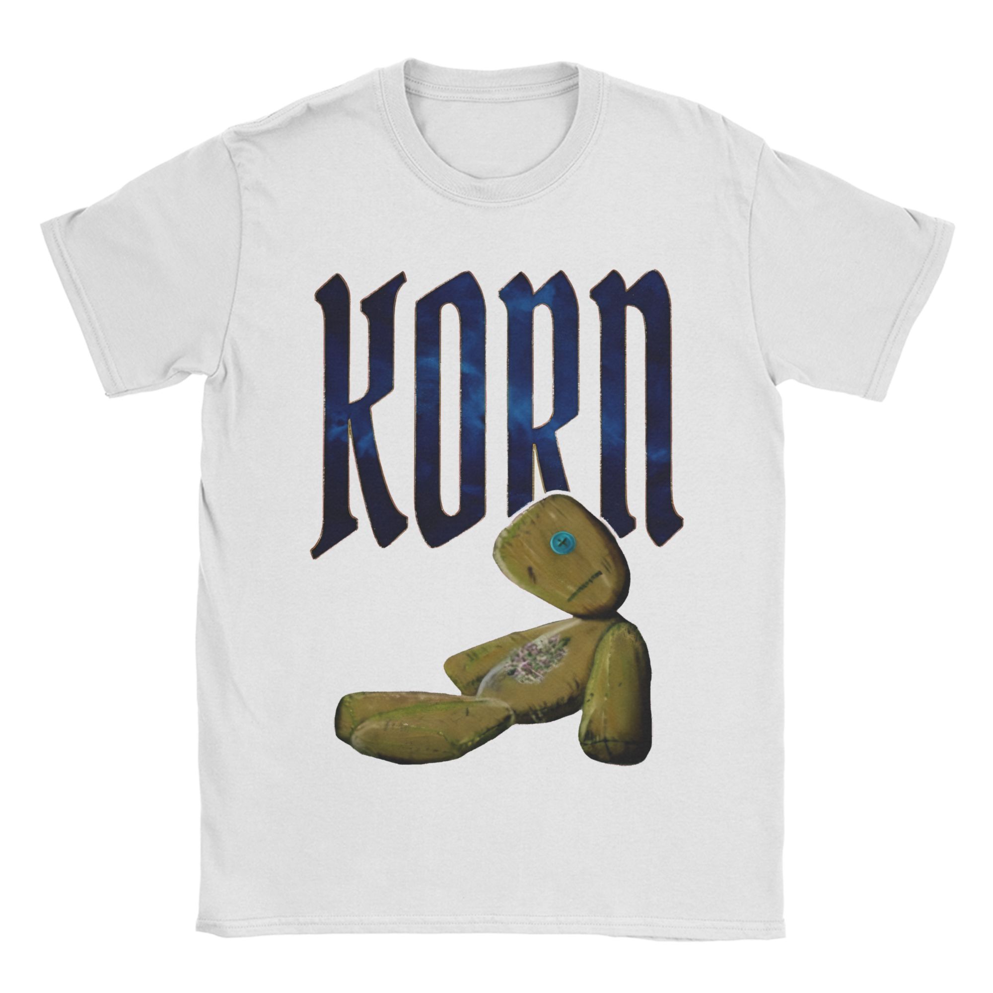 

Korn Rock Band Tee Shirt for Men Women Graphic T Shirts Cotton Clothing S разноцветный