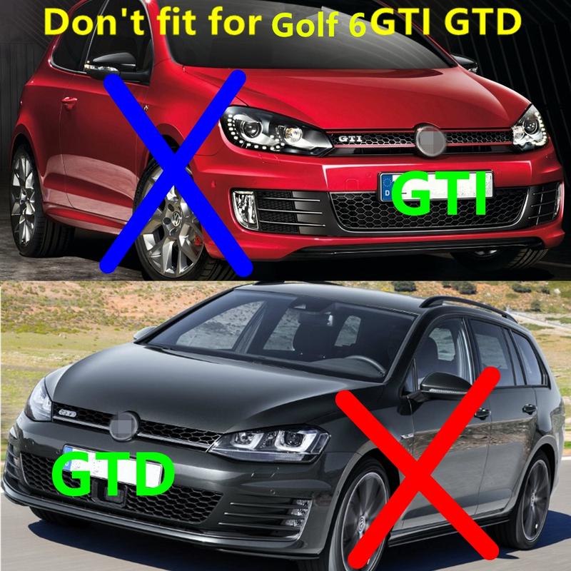 Car Front Bumper Headlight Washer Nozzle Cover Cap For VW Golf 6 R MK6 2009-2013 5K0955110G