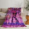A-aPHMAU Throw Soft Flannel Throw Summer Blanket Lightweight Cozy Nap Blanket for Sofa Bed Travel