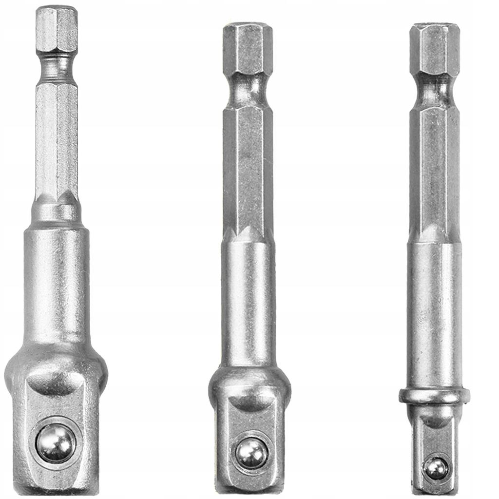 Adapters, Adapters, Reductions, For Screwdriver Sockets Hex 1/4 3/8 1/2 3El