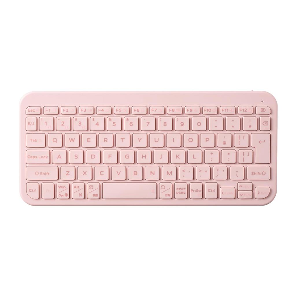 ELECOM Wireless Bluetooth Keyboard, Slint, Slim, Pantograph, Multi-Pairing with 3 Devices, Automatic OS Identification,