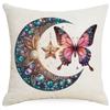 Fantasy and Mysterious Moon Printed Sofa Pillow Living Room Decorative Seat Cushion Pillow