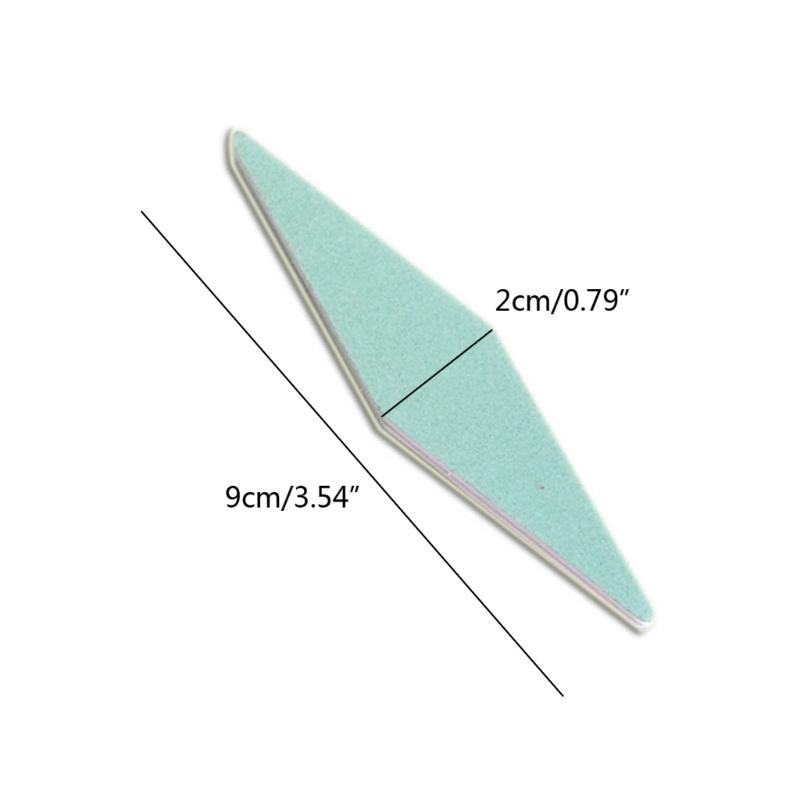 Set of 20 Polishing Sticks Set Jewelry Sanding Tools Diamond Shape Cleaning Spong Sticks Professional Jewelry Polishers