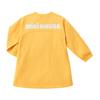 Girls Baby Kids Web Limited Back Logo Sweat Dress 130cm Yellow One-piece 10-1910-680