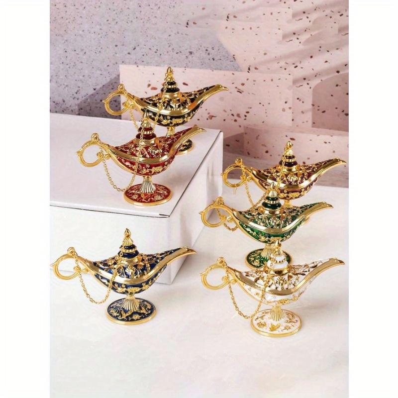 1pc Magical Wishing Lamp, Vintage Palace Decor, Suitable For Home, Living Room, Home Decor, Theme Party Decor, Scene Decor, Holiday Decor