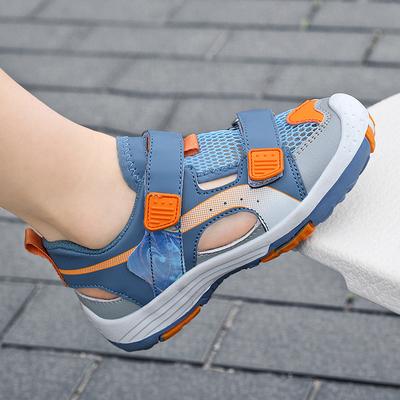 Boys Baotou Sandals Son Sports Soft Sole Wear-resistant Non-slip Primary School Students Beach Shoes