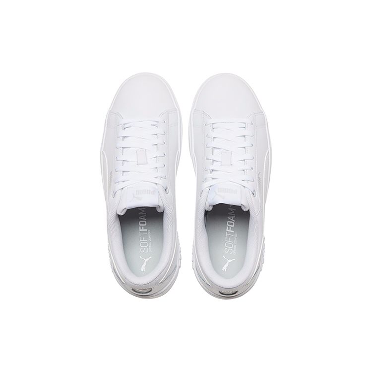 Puma Tênis Feminino Smash Platform V2 Triple White 373035-01