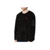 Polo Ralph Lauren FW24 Solid Color Small Pony Embroidered Crew Neck Pullover Long Sleeve Sweatshirt Men Sweatshirt Black MNPOKNI16821098-001