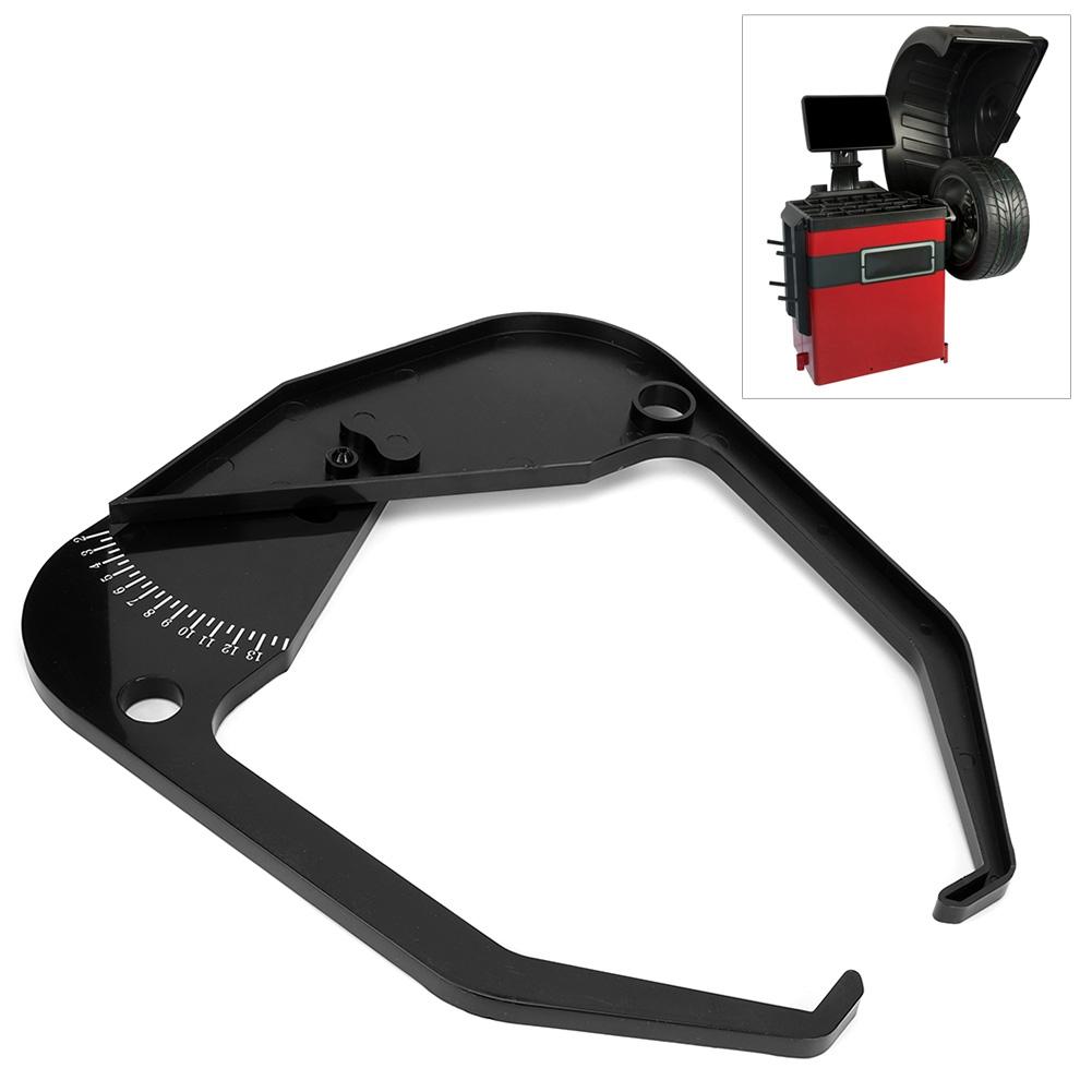 Wheel Balancer Rim Width Caliper Measurement Measuring Tool Fit for Coats