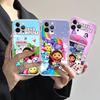 Custodia carina in TPU Silicone G-Gabbys D-Dollhouse per iPhone 11 12 13 14 15 16 17 Pro Max Cover Posteriore Trasparente Antiurto
