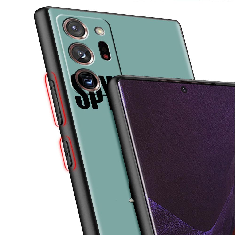 Soft Case For Samsung Galaxy Note 20 Ultra 10 Plus Lite A50 A70 A20 A40 A20e 9 8 A60 A10e Funda Phone Cover SPY×FAMILY Anime Sac